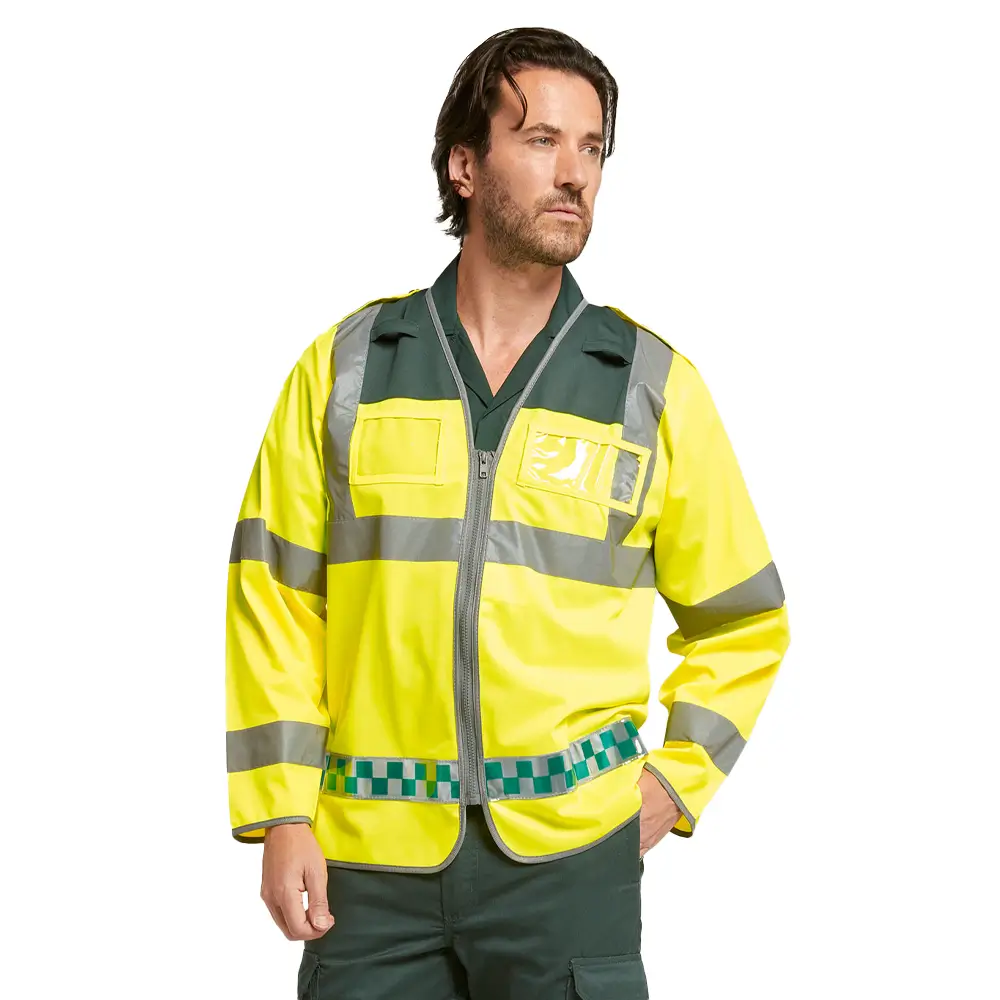 Long Sleeve Hi Vis Waistcoat